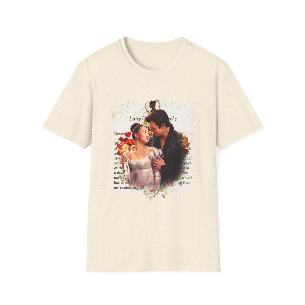 Benedict Bridgerton & Sophie Baek Lady Whistledown Society Papers Netflix T-Shirt