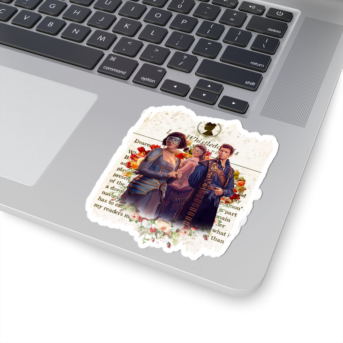 Eloise, Colin & Violet Brigerton Lady Whistledown Society Papers Sticker