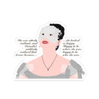She Was Utterly Radiant Because She Looked So Happy Sophie Baek Masquerade Ball Quote Netflix Sticker