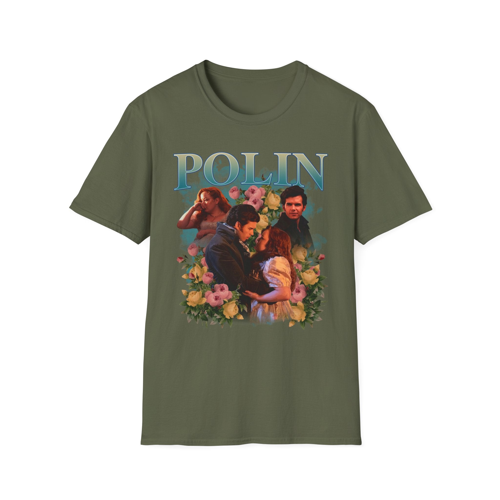 Polin 90's Colin & Penelope Bridgerton Netflix T-Shirt