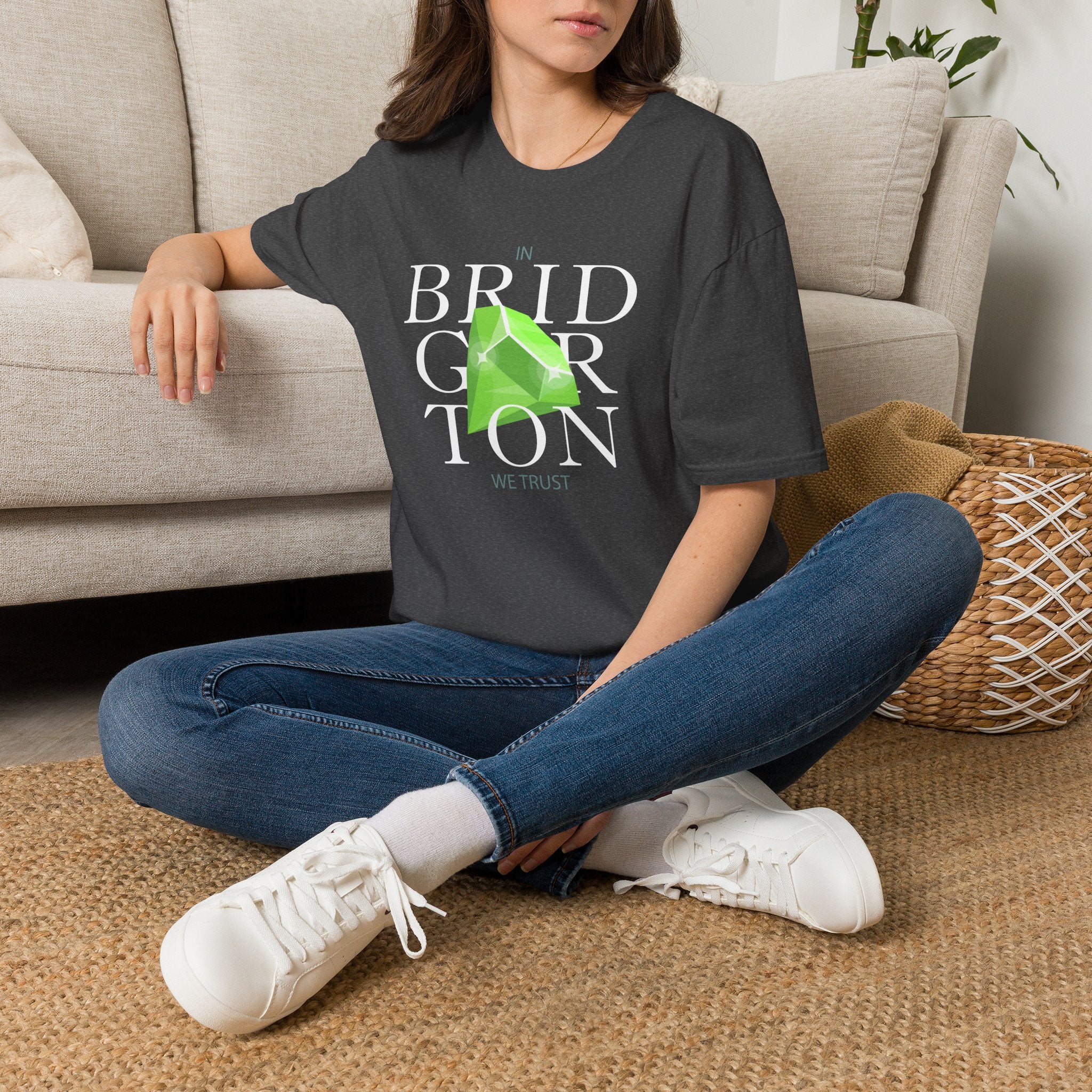In Bridgerton We Trust Emerald Netflix T-Shirt