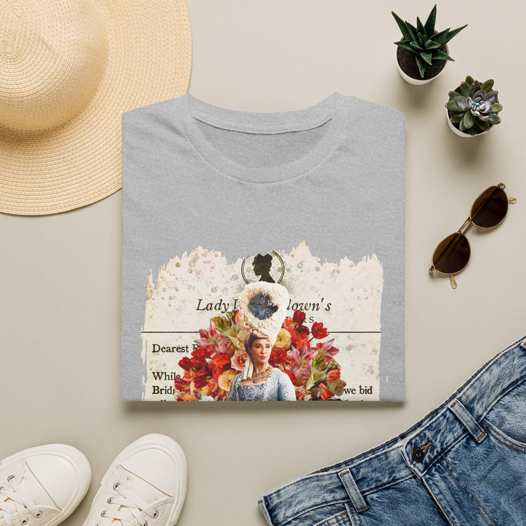 Queen Charlotte Lady Whistledown Society Papers Bridgerton Netflix T-Shirt