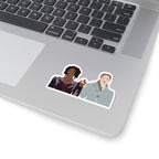 Francesca & Michaela Stirling Holding Hands Sticker