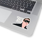 This Woman Knew Joy And Benedict Had To Know Her Bridgerton Masquerade Ball Quote Netflix Sticker