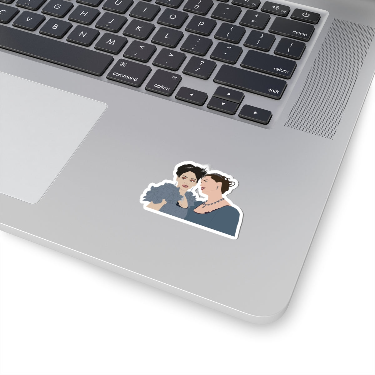 Sita Malhotra & Clara Livingston Bridgerton Netflix Sticker