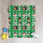 King George & Queen Charlotte Christmas Bridgerton Netflix Throw Blanket