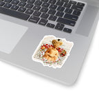 Queen Charlotte Heart Lady Whistledown Society Papers Bridgerton Netflix Sticker