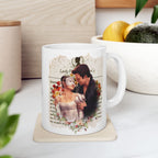 Benedict Bridgerton & The Lady In Silver Sophie Baek Lady Whistledown Society Papers Netflix Mug