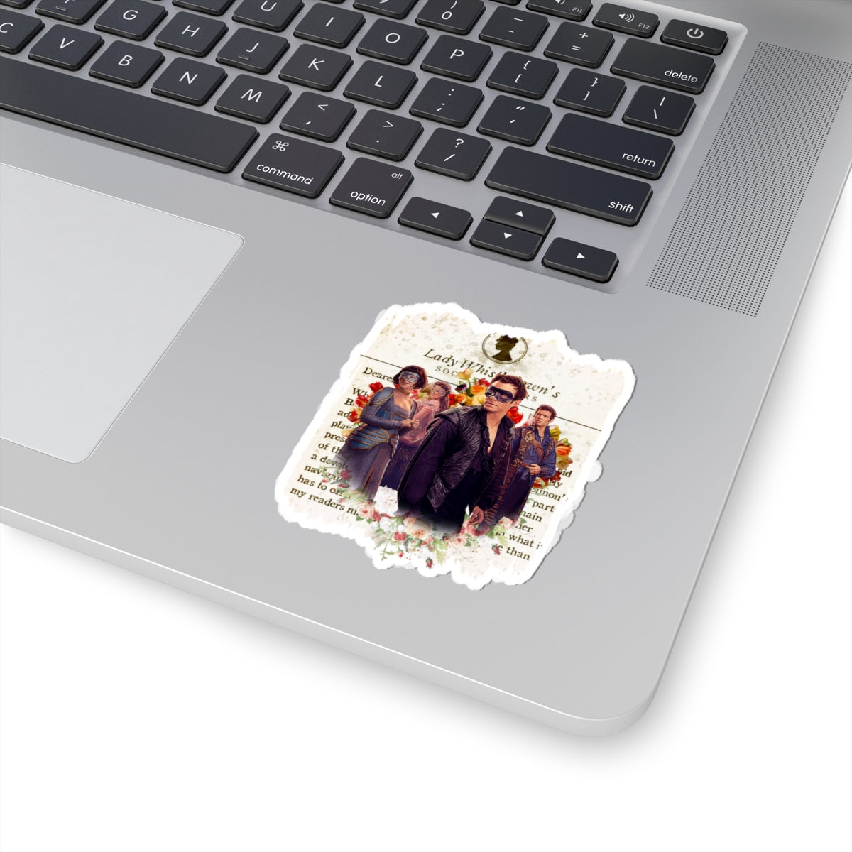 The Bridgertons Masquerade Ball Lady Whistledown Society Papers Netflix Sticker