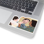 Anthony, Kate & Edmund Bridgerton Bed Netflix Sticker