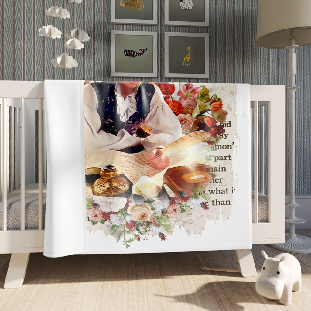 Colin Bridgerton Lady Whistledown Society Papers Netflix Throw Blanket