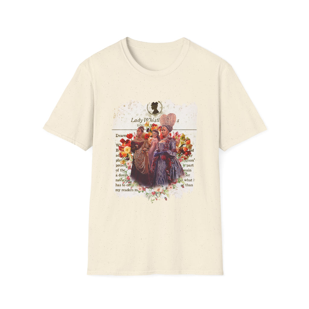 Queen Charlotte, Lady Danbury & Violet Bridgerton Masquerade Ball Lady Whistledown Society Papers Netflix T-Shirt