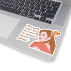 Dear Gentle Reader, You Don't Know Me Penelope Featherington Bridgerton Netflix Sticker