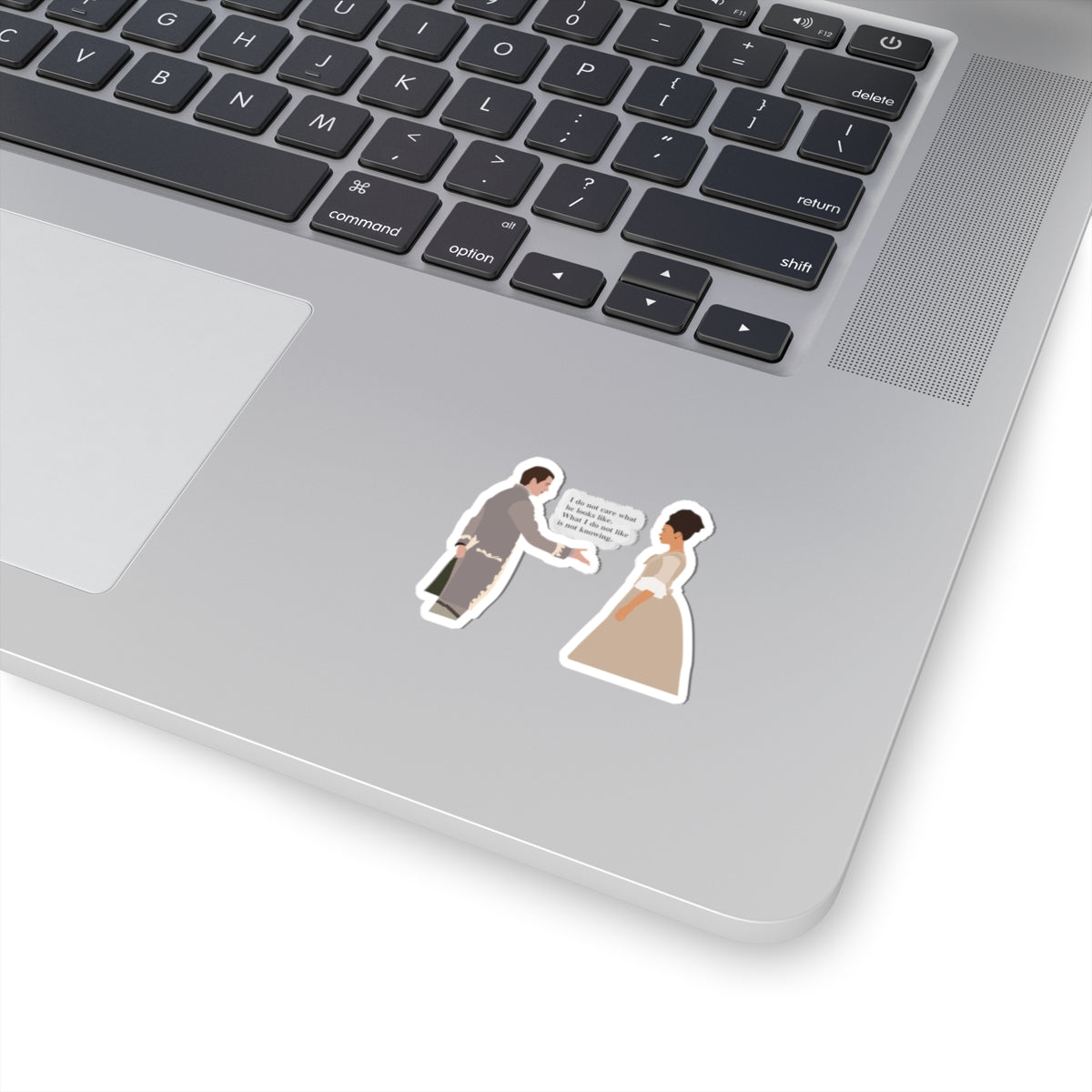 I Do Not Care What He Looks Like Queen Charlotte Bridgerton Sticker