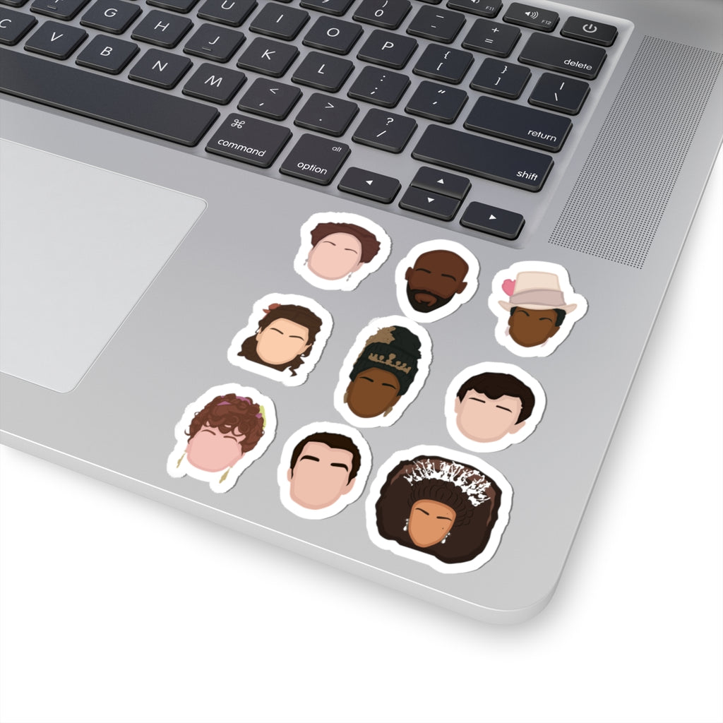 Bridgerton's Lady Danbury, Violet, Portia, Hyacinth, Gregory, Marcus, King George, Queen Charlotte Emoji  Bridgerton Netflix Sticker