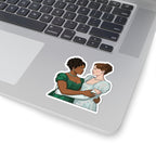 Francesca & Michaela Stirling Embrace Sticker