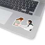 Penelope Featherington & Colin Bridgerton Holding Hands Netflix Sticker