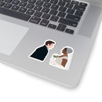 Bridgerton Netflix Anthony & Kate Bridgerton Wedding Sticker