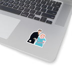 Penelope and Colin Bridgerton Polin Netflix Sticker