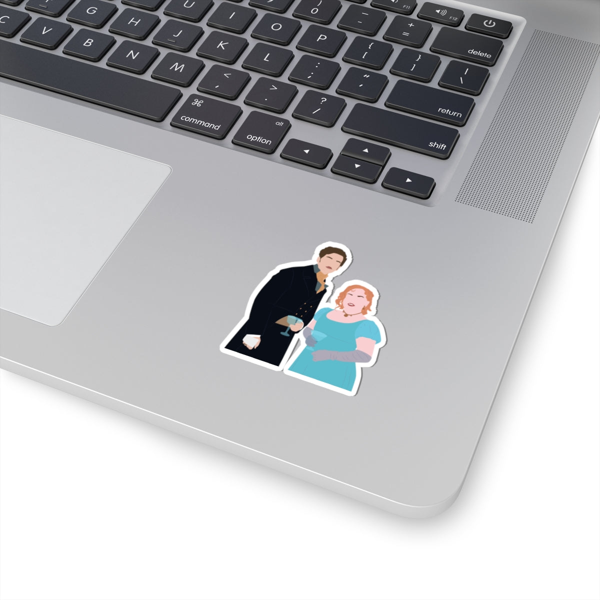 Penelope and Colin Bridgerton Polin Netflix Sticker