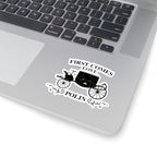 First Comes Love Polin Carriage Bridgerton Netflix Sticker