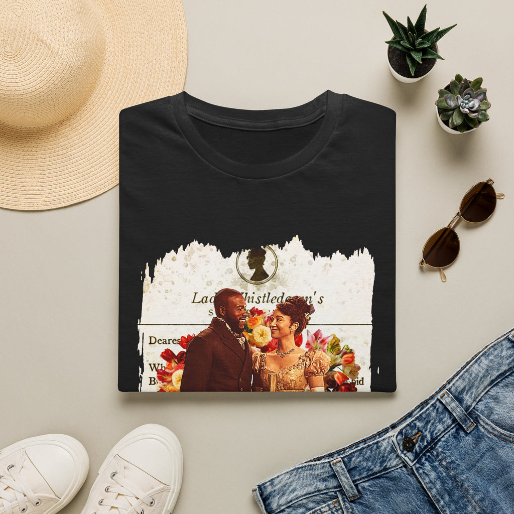 Will Mondrich & Alice Mondrich Lady Whistledown Society Papers Netflix T-Shirt