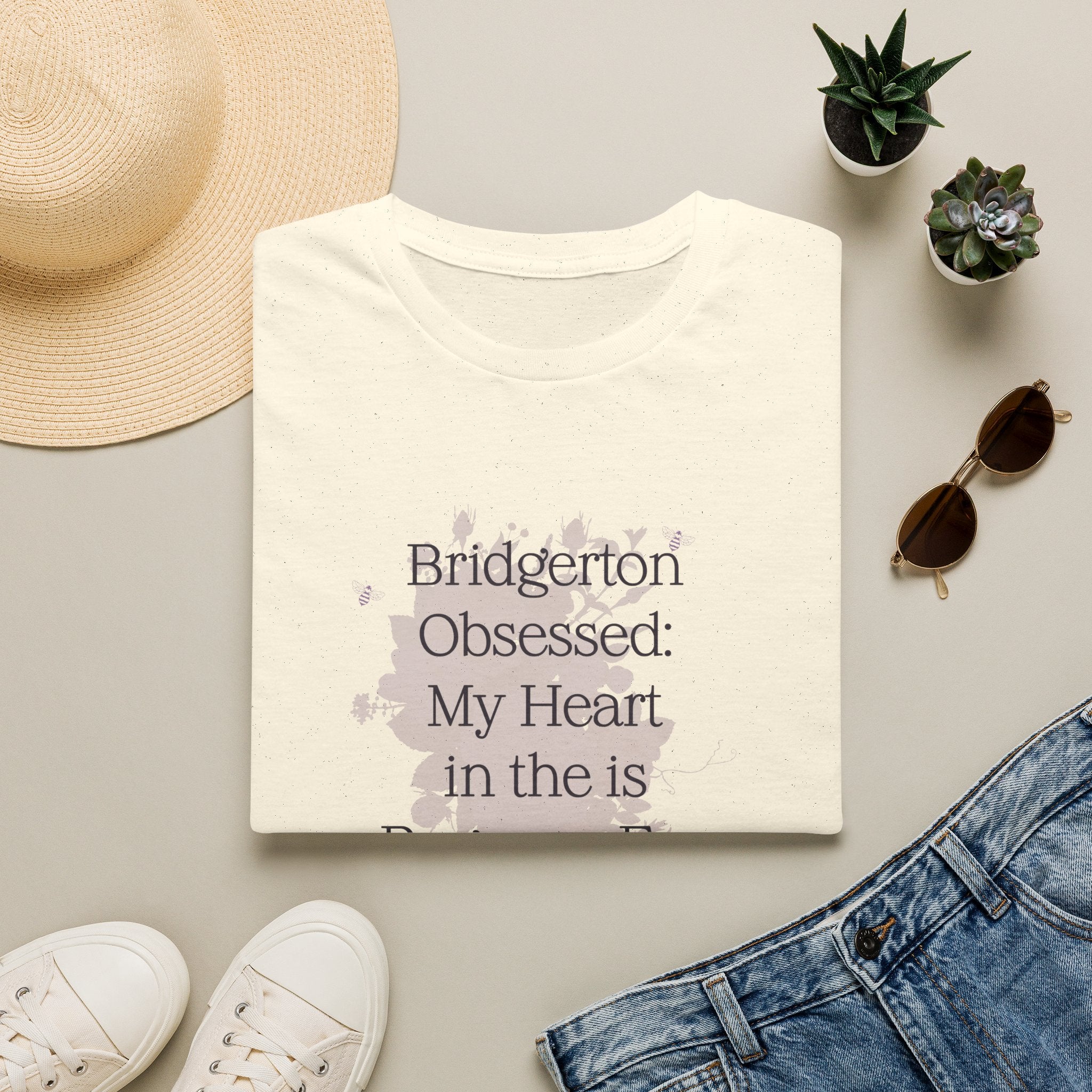 Bridgerton Obsessed My Heart Is In The Regency Era Netflix T-Shirt