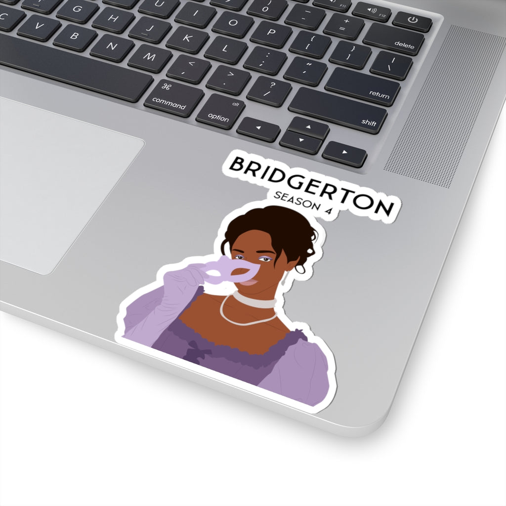 Michaela Stirling Masquerade Ball Bridgerton Season 4 Netflix Sticker