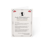 Lady Whistledown Happy Valentine's Day Roses Bridgerton Netflix Greeting Card