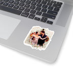 Benedict Bridgerton & Sophie Baek Lady In Silver Lady Whistledown Society Papers Netflix Sticker