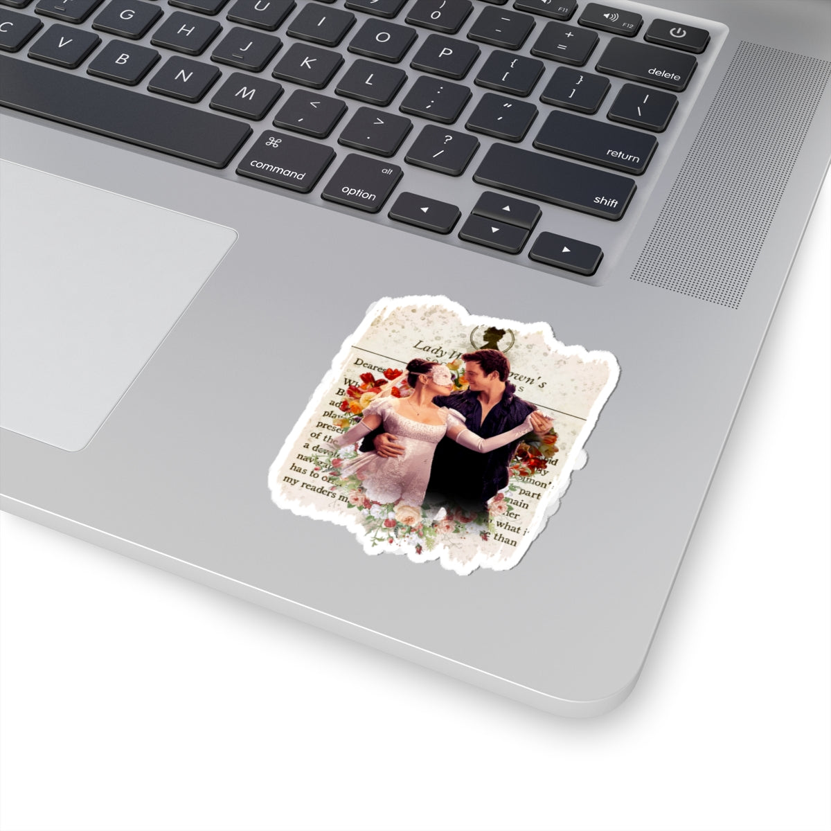 Benedict Bridgerton & Sophie Baek Lady In Silver Lady Whistledown Society Papers Netflix Sticker