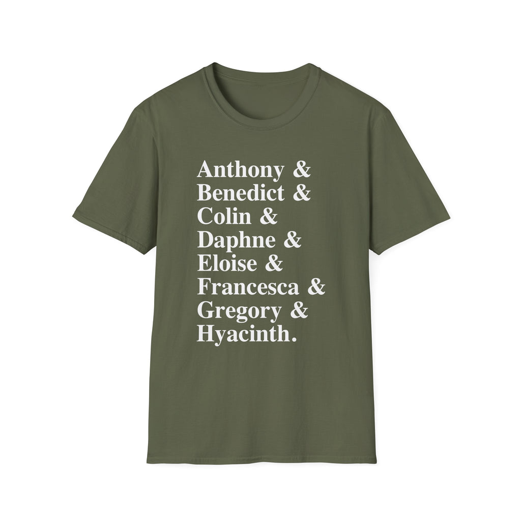 Bridgerton Siblings Netflix T-Shirt