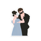 Benedict & Sophie Benophie Masquerade Ball Dance Bridgerton Netflix Sticker