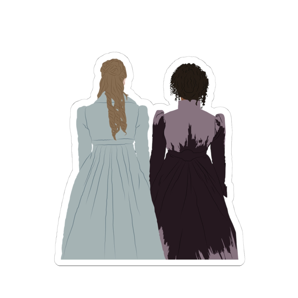 Francesca & Michaela Stirling Backside Sticker