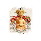 Queen Charlotte Heart Lady Whistledown Society Papers Bridgerton Netflix Sticker