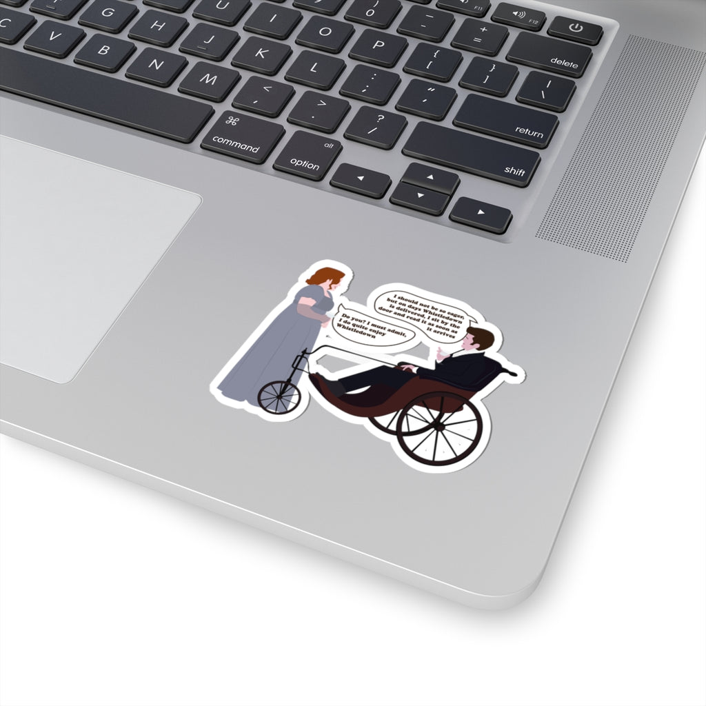 Penelope Featherington & Lord Remington Bridgerton Netflix Sticker