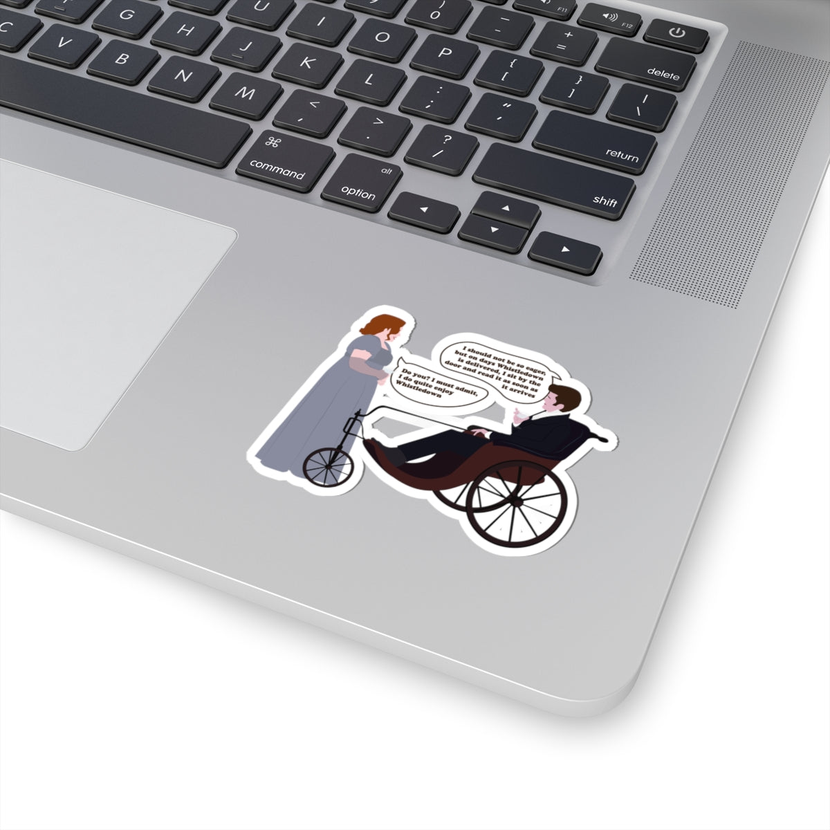 Penelope Featherington & Lord Remington Bridgerton Netflix Sticker