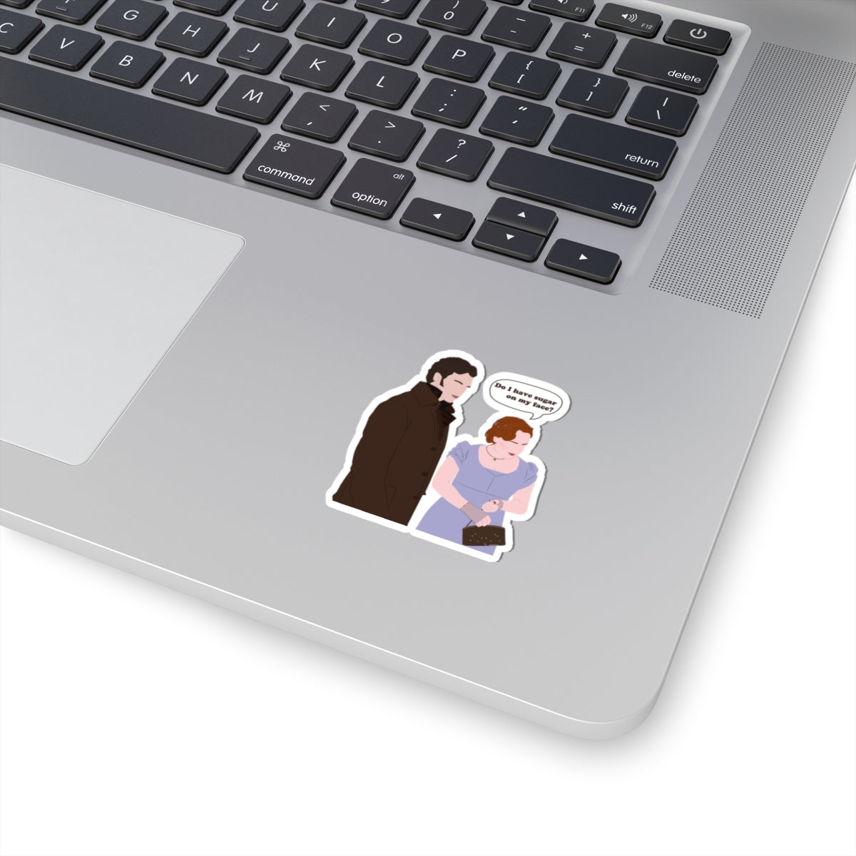 Do I Have Sugar On My Face? Penelope & Colin Bridgerton Netflix Sticker