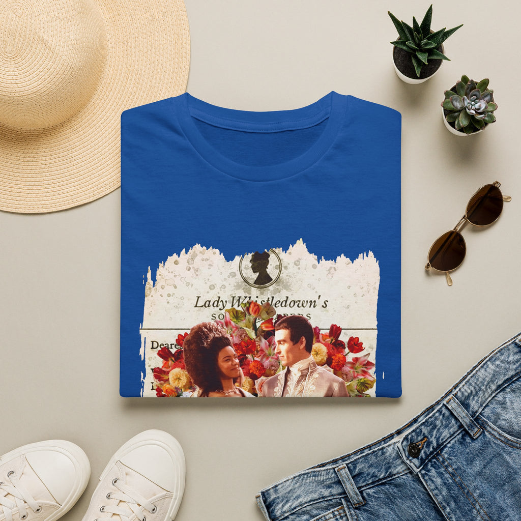 Young Queen Charlotte & King George Lady Whistledown Society Papers Netflix T-Shirt