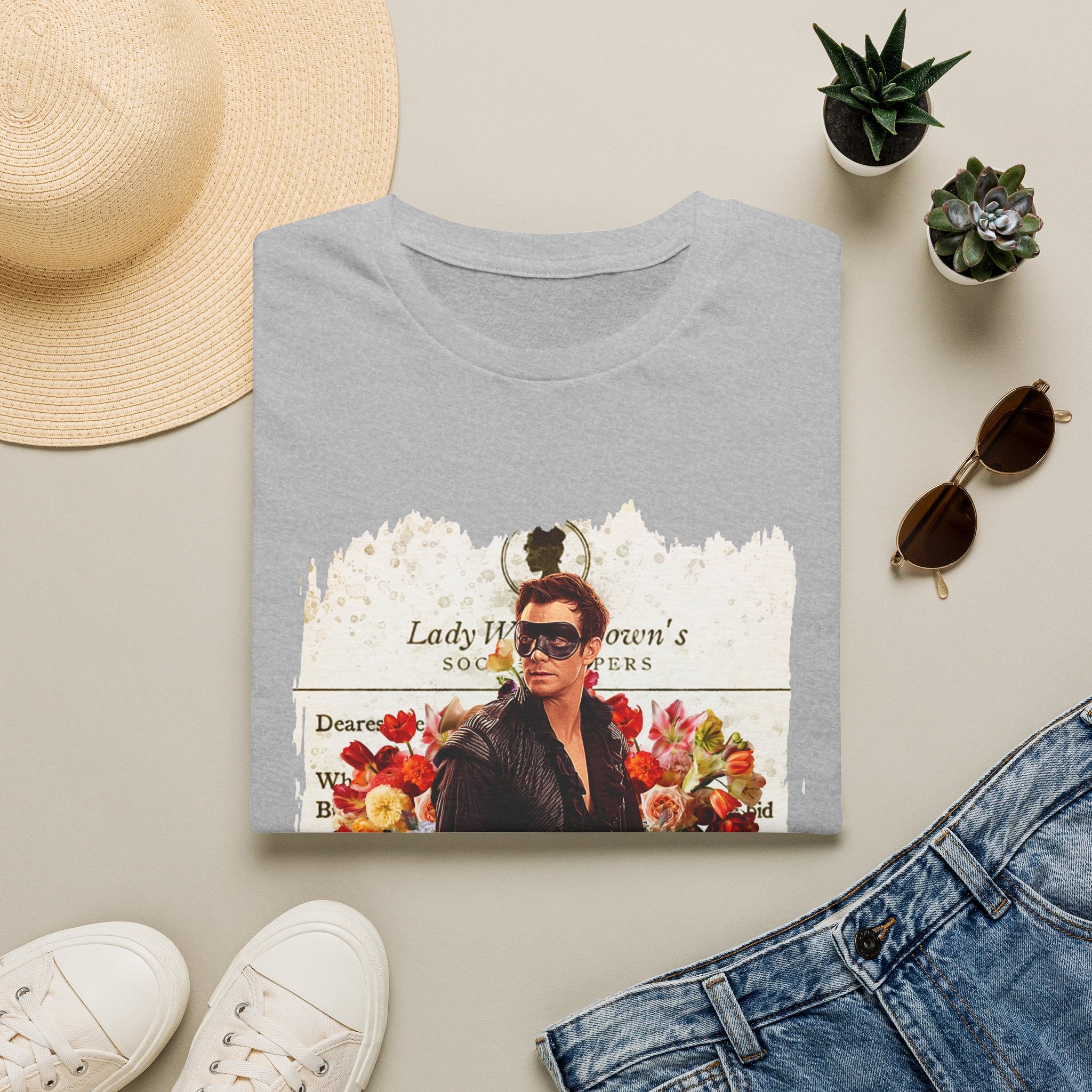Benedict Bridgerton Masquerade Ball Lady Whistledown Society Papers Netflix T-Shirt