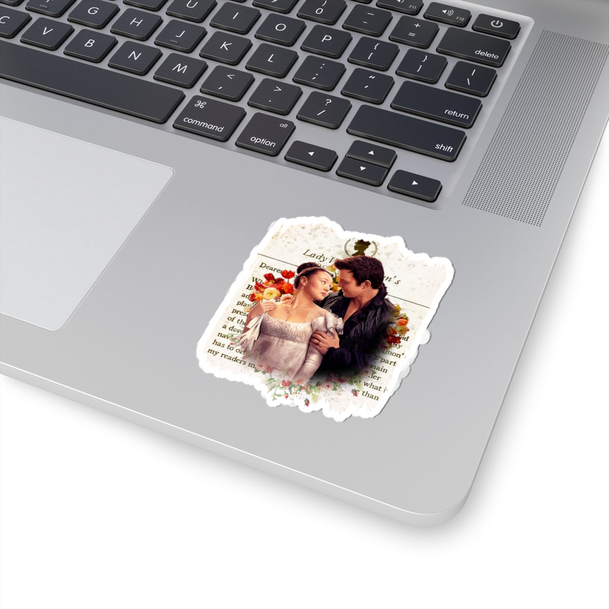 Benedict Bridgerton & Sophie Baek Lady Whistledown Society Papers Netflix Sticker