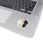Colin, Penelope & Elliot Featherington Bridgerton Netflix Sticker