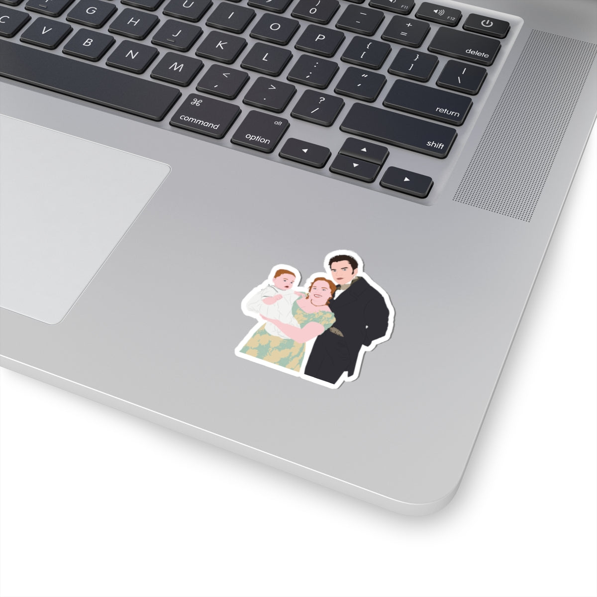 Colin, Penelope & Elliot Featherington Bridgerton Netflix Sticker