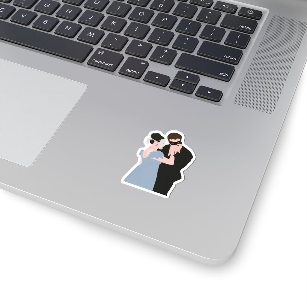 Benedict & Sophie Benophie Masquerade Ball Dance Bridgerton Netflix Sticker