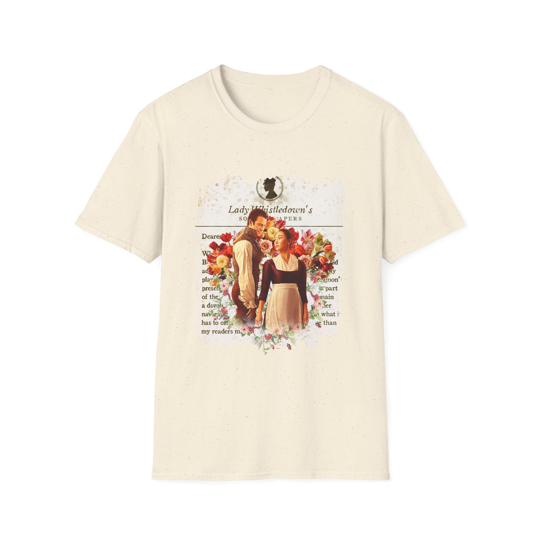 Benedict Bridgerton & Sophie Baek Maid Lady Whistledown Society Papers Netflix T-Shirt