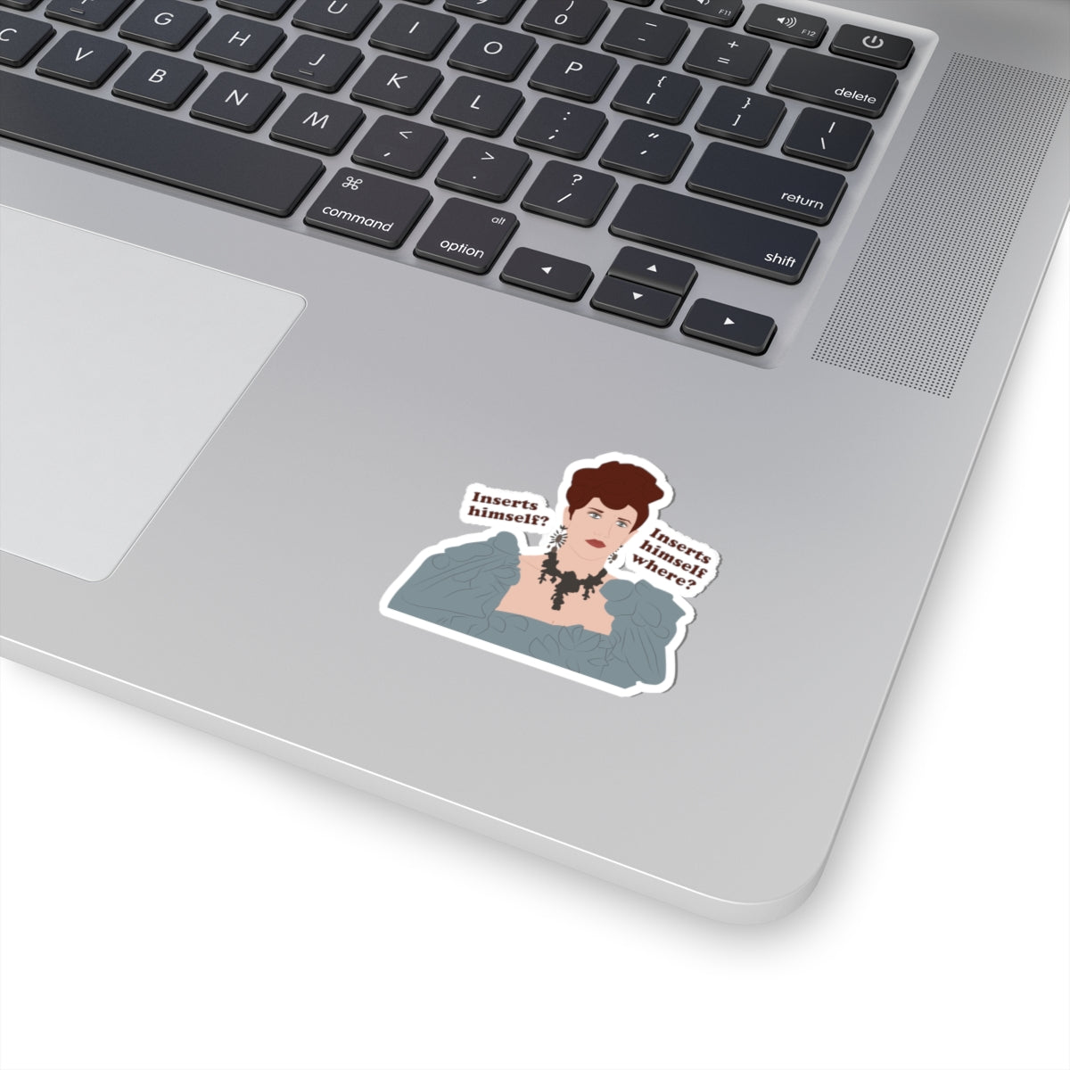 Insert Himself? Insert Himself Where? Philippa Finch Bridgerton Netflix Stickers