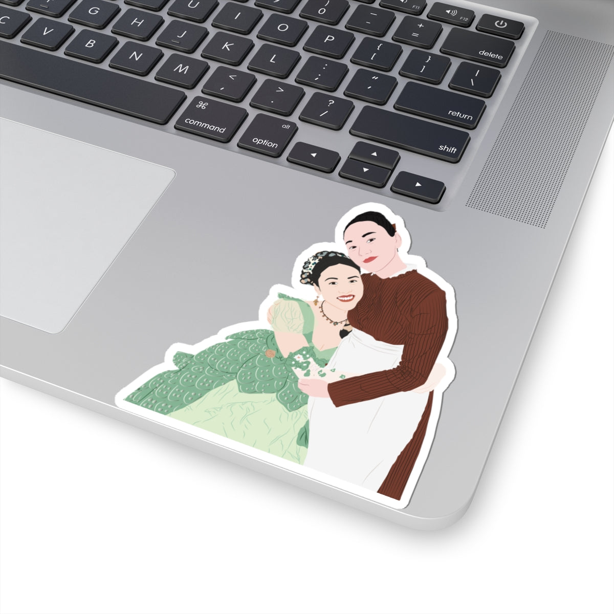 Sophie Baek & Posy Li Bridgerton Netflix Sticker