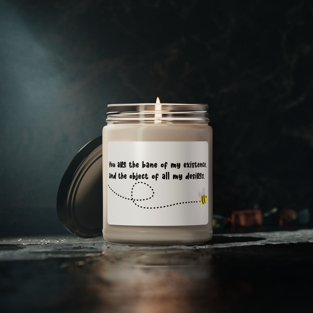 You Are The Bane Of My Existence Bee Bridgerton Netflix Scented Soy Candle