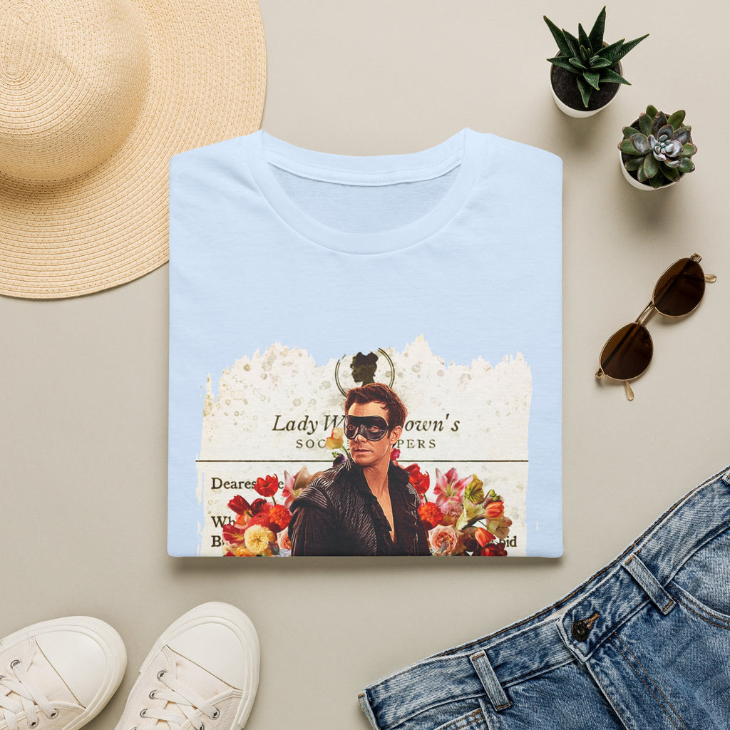Benedict Bridgerton Masquerade Ball Lady Whistledown Society Papers Netflix T-Shirt