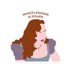 Penelope Featherington Whistledown Is Power Bridgerton Netflix Sticker